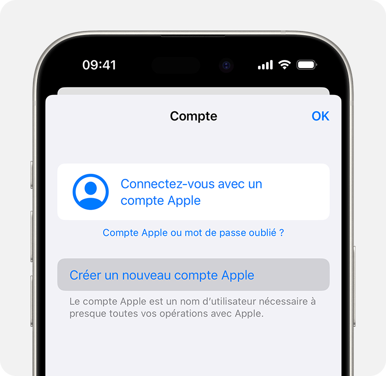 Compte iCloud